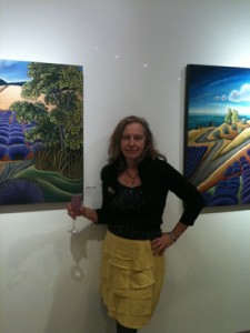 Jane at Gunnar Nordstrom Gallery opening