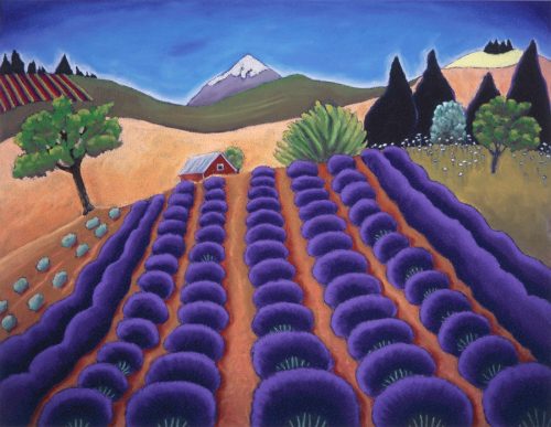 Lavender Mountain